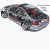 170° HD 8LED Intelligent Dynamic Trajectory Car Rear View Backup Parking Camera
