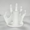 Hand-Shaped Tissue Holder Resin Toilet Paper Roll Stand Easy Installation Bathroom Kitchen Napkin Organizer