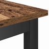 Dining Bench Reclaimed Wood Look 100 X 32.5 X 48.5 Cm