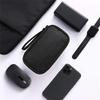Travel Organizer Bag Cable Storage Pouch Carry Case Portable Waterproof Double Layers with Random Internal Layout