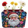 DIY Diamond Painting Wooden Tube Vase Two-Sided Pattern 5D DIY Vase Diamond Painting Kit for Adults Gift Idea Home Office Decor