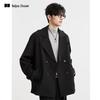 Men's British Style Double-Breasted Fall Trench Coat