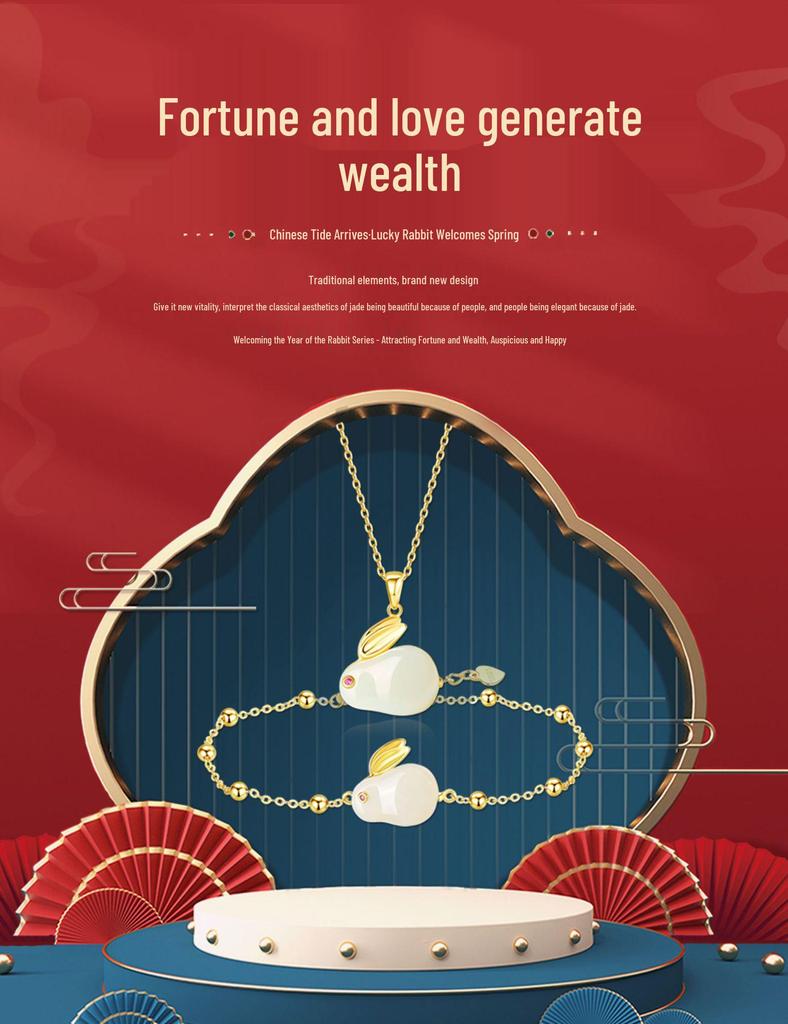 Bao Yi Long S925 Silver Couples' Clavicle Necklaces - Forever Love Jewelry for Valentine’s Day