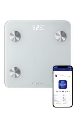 Body Composition Monitor, Bluetooth Compatible, 100g Increments, App-Linked for 9 Parameters: Weight, BMI, Body Fat Percentage, Visceral Fat Le