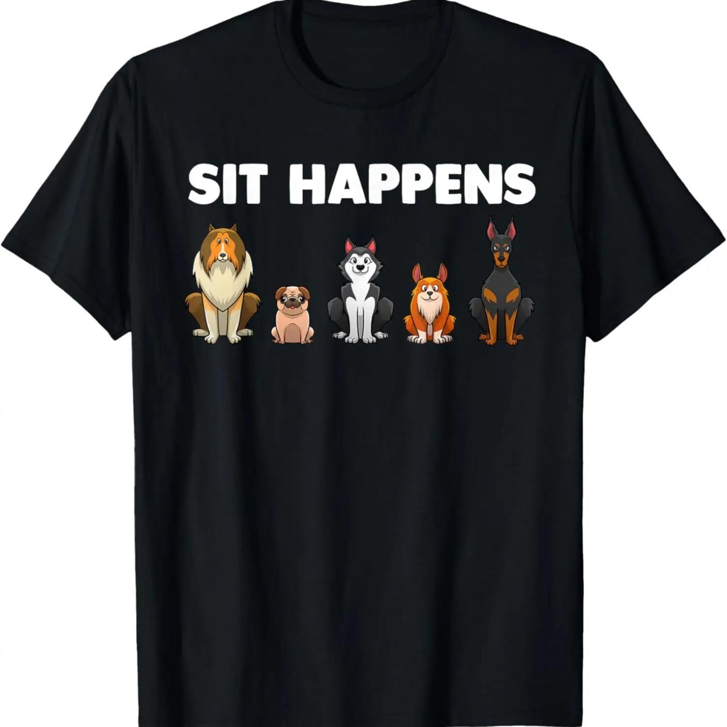 

Funny Dog Training Art For Men Women Dog Lover Puppy Pet T-Shirt S чёрный