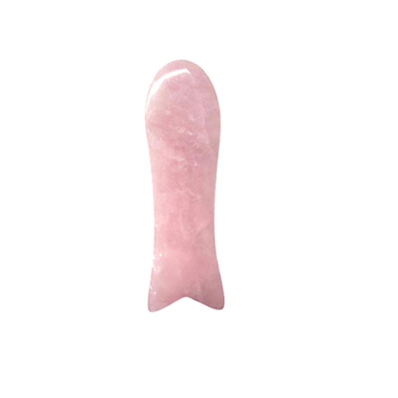 

Rose Quartz Gouache Scraper For Face Natural Jade Stone Pink Quartz Gua Sha Scraping Board Acupuncture Health Massage Face Lift