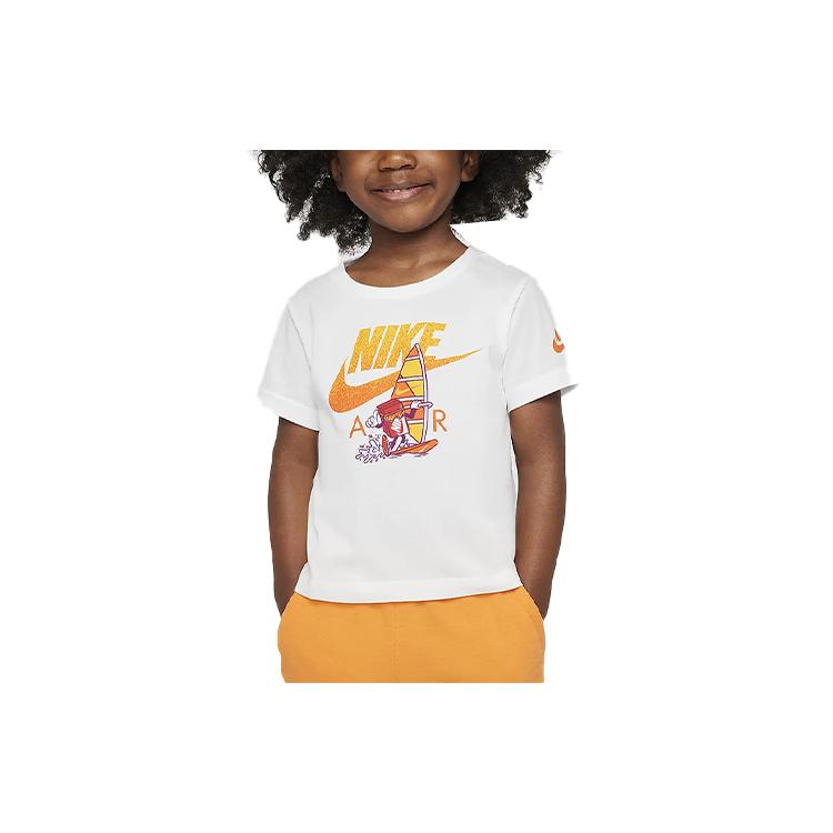 New Nike T Shirt Air Windsurfing White Infant And Toddler HJ1616-100