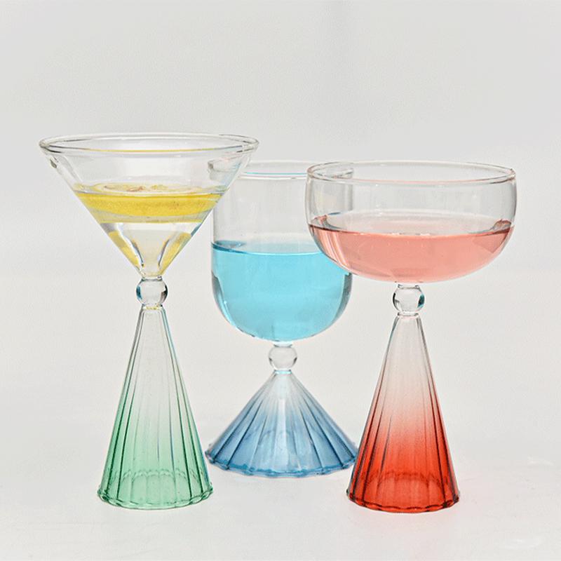 1PC Gradual Colorful Ice Cream Cup Ice Cream Dessert Cold Drink Cup Coffee Milk Tea Cup