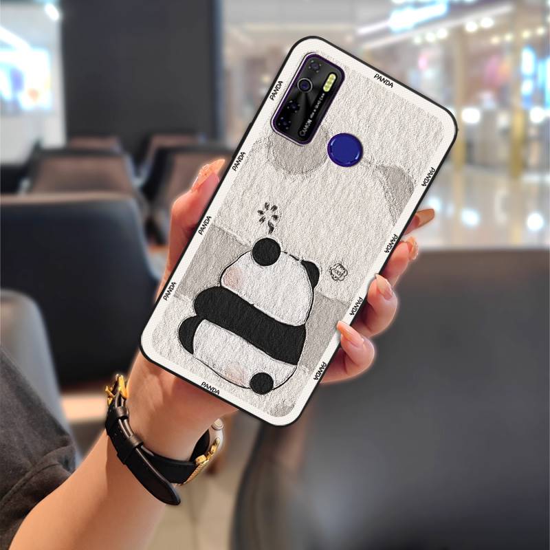 Durable Phone Pouch Phone Case For Tecno Camon15/15Air/16S/KD7H/CD6/CD7/Spark5/5Pro Anti-knock Graffiti Cartoon Silicone
