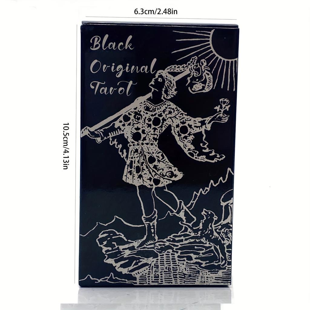 Black Original Tarot Cards, Board Game, Thanksgiving Day/Christmas Gift