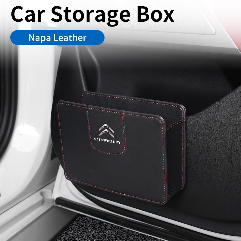 Car Door Storage Bag Interior Auto Door Organizer Box For Citroen C4 C3 C5 Berlingo Celysee Cactus Picasso Aircross Saxo Grand