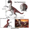 Children's Dinosaur Toy Set: King Kong, Tyrannosaurus Rex, Aurochs, Pachycephalosaurus, Spinosaurus, Therizinosaurus Model.