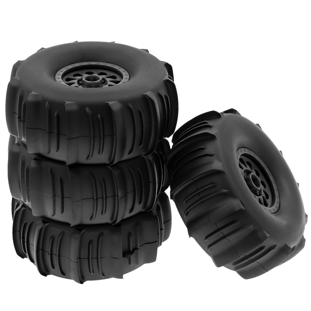 4 Pcs Remote Control Car Tire 138Mm 17Mm Wheel Hex Replacement For   Mojave TRAXS UDR FS Yikong DF7 1Celsius7 Remote control Car