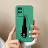 For Oppo A54 A54S Case Simple Cute Design Full Protection Phone Housing For Oppo A 54 4G Back Cover Soft Liquid Silicone Fundas