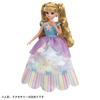 TAKARA TOMY Licca-chan Dress LW-03 Sky Long Dress, Dress-up, Pretend Play, Toy, Ages 3 and Up
