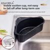Kitchen Sink Strainer, Heavy Duty Stainless Steel Over Sink Dish Drying Rack, Removable Filter Basket for Leftover Food No Drill