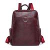 PU Soft Leather Large Capacity Commuting Women's Backpack