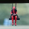 Deadpool Car Swinging Cute Ornament Rear View Mirror Decorations Accessories