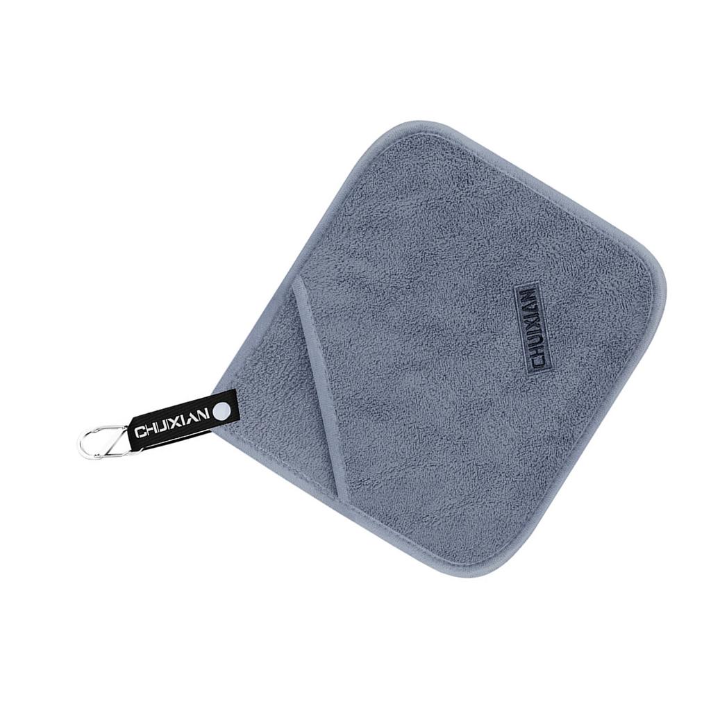 Fishing Towels with Clip Microfiber Towels Fishing Accessories Soft Quick Drying Bait Towel for Scrubbing Boats and Rods