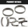 High Temperature Resistant Exhaust Flange Gasket Replacement Crossover Exhaust Seal Gasket Suitable for Motorcycle