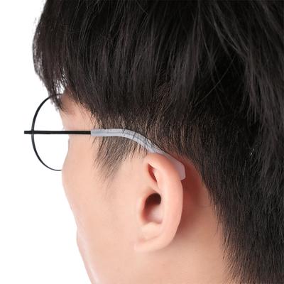 4 Pairs Soft Sports Temple Tips Glasses Accessory Eyewear Slip Sets Anti Slip Ear Hook Spectacle Leg Sets