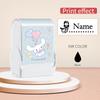 Personalized Cinnamoroll Name Stamp With Washable Ink – Durable Smudge-Free Design for Making School Supplies, and Party Favors