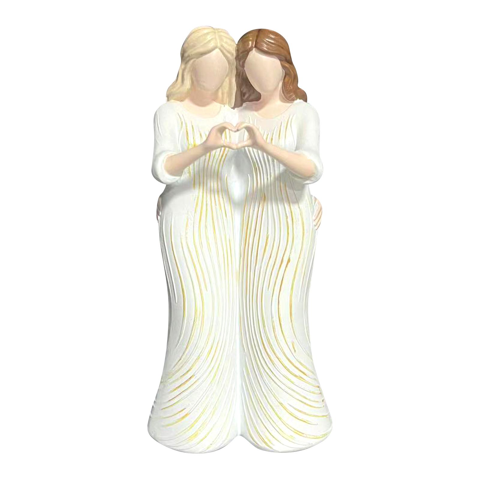 

Смоляная статуэтка «Дружба сестер» - Декоративная фигурка для женщин, для подруг и сестер, Декор для дома, гостиной, общежития, квартиры