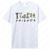 Women Shirt The Pete Cat Friends Children's Book T-Shirt Groovy Cat Sweatshirt Kindergarten Teacher Tees Cotton Tops Ropa Mujer