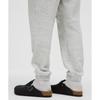 Lululemon Textured Double Knit Cotton Jogger  Shorter Heathered Melody Light Grey Black