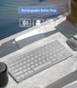 Silent Rechargeable Dual-Mode Wireless Bluetooth Keyboard & Mouse Set for Office