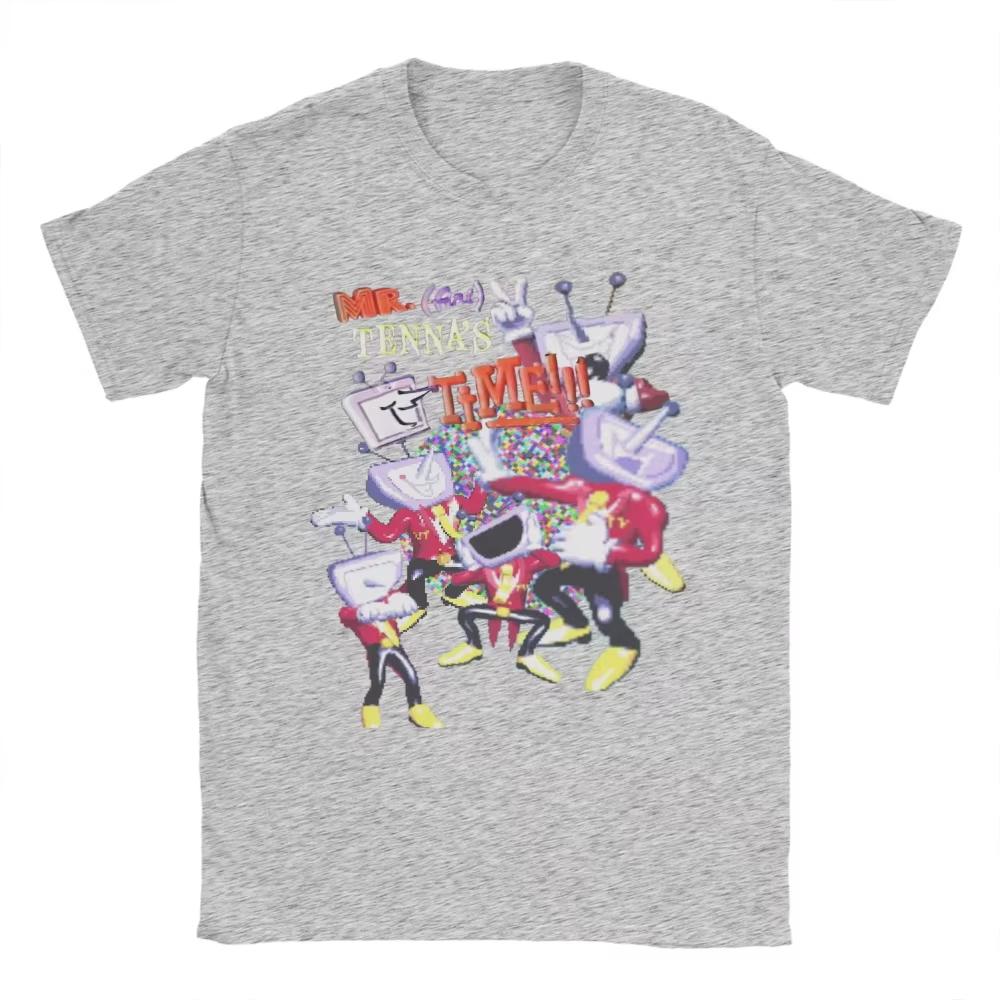 Mr Ant TV Time Tshirt Unisex Deltarune Game Tshirt All Seasons Couple Streetwear Tops oversized t shirt men t shirt