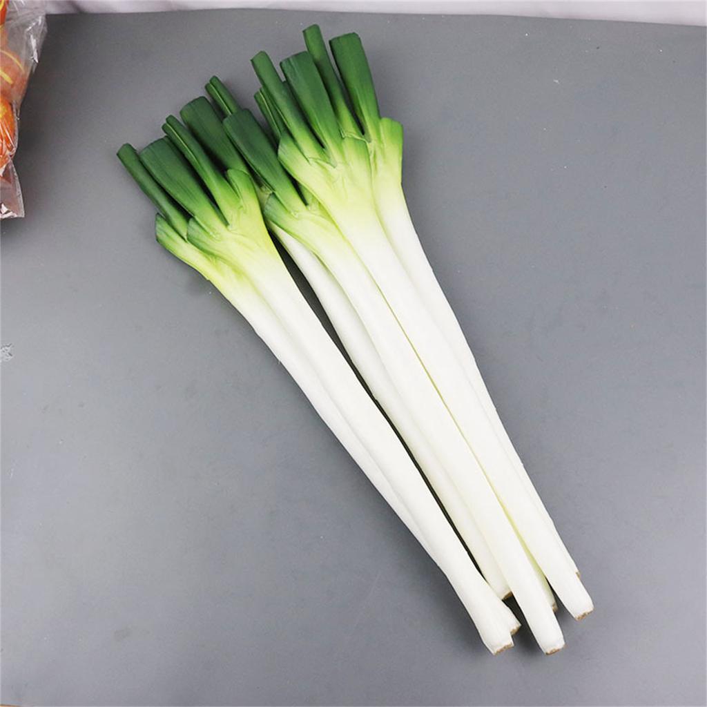 Eye Catching Simulated Garlic Sprouts/Scallions False Model Restaurant Photo Props for Restaurant Parties Photography