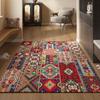 Persian-Style Stain-Resistant Rug - Easy Clean, Customizable Retro Ethnic Design