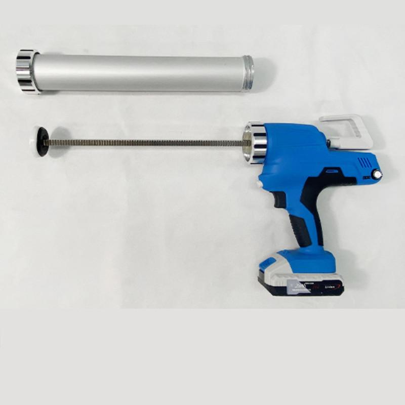 21V 6-speed Adjustable Electric Pressure Caulking Gun Household Repair Power Tool Rechargeable Lithium Battery Glue Gun