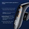 W8 Bone Conduction Bluetooth Ear-Hook Headset with Digital Display for Sports and Business Use