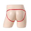 Men Sissy Lingerie Crotchless Metal O-Ring Thong Low Rise Exotic Bikini Penis Hole G-String Exposed Cock Crossdresser Underwear