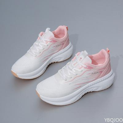 Frühling neue atmungsaktive Mesh-Damenschuhe Modische Laufschuhe Sportschuhe Damen Freizeit Bequeme Sneaker