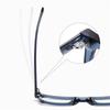 Transparent Black Frame Square Prescription Glasses Women Men Anti Blue Rays/Nearsighted/Hyperopia/Bifocal Optical Eyeglasses