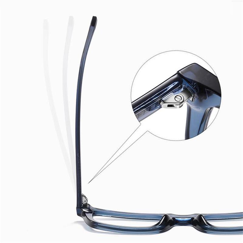 Transparent Black Frame Square Prescription Glasses Women Men Anti Blue Rays/Nearsighted/Hyperopia/Bifocal Optical Eyeglasses