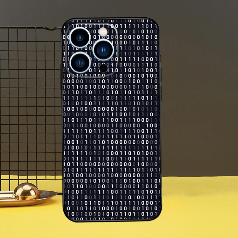 

Чехол Hacker Binary Matrix Rain для iPhone 12 11 14 Pro MAX XR X XS Max Чехол для iPhone 13 Pro Max 7 8 Plus SE2 iPhone 14Pro MAX