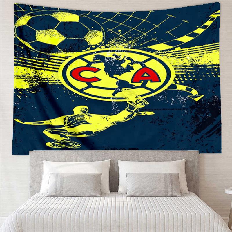 Club America Emblem Tapestry Hanging for Bedroom,Livingroom, Playroom,Decor Art Room Wall Tapestry Holiday and Birthday Gifts
