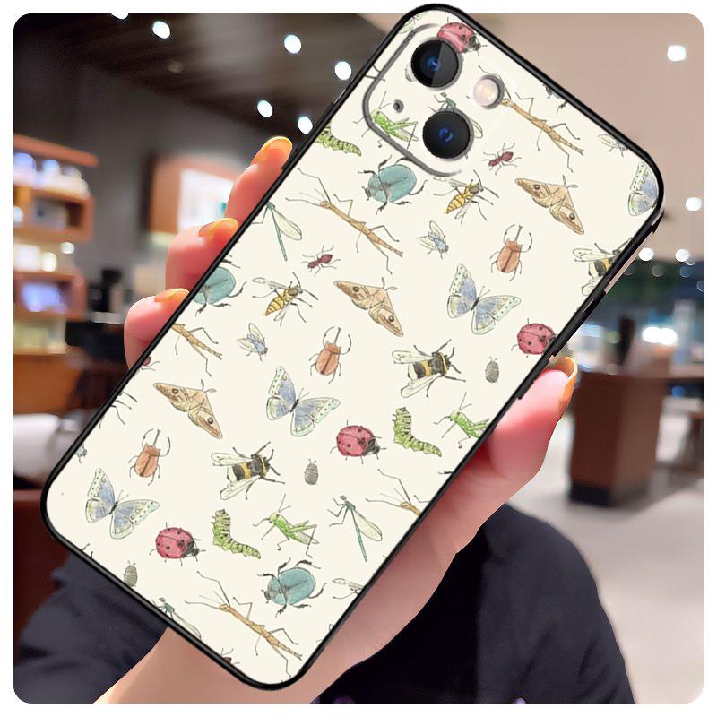 

Beetles Insects Case For iPhone 14 Pro Max 16 15 11 12 13 17 Pro Max mini 15 16 Plus 16e 17 Air Phone Cover iPhone 13