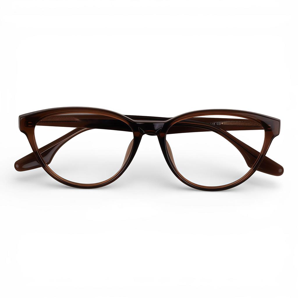 Adije Kaven (Brown) Yu1004 Eyeglass Frames
