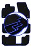 CARLUX-BLUE Car Mats For: Volkswagen Tiguan Allspace 7 Seater (2017-)