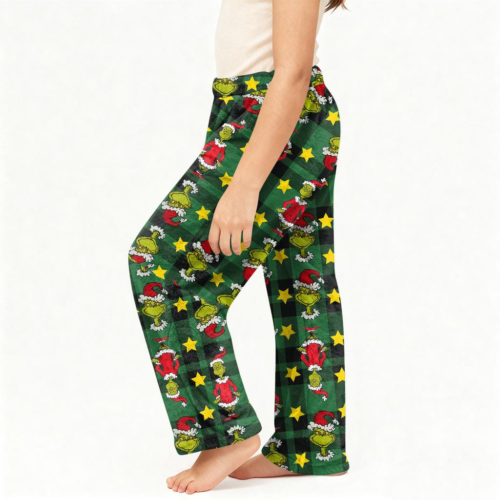 Children's Pyjamas Bottoms Printed Soft Comfortable Pyjama Children's Winter Pants