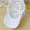 Summer Baseball Cap for Women Embroidered Flowers Mesh Breathable Duck Tongue Hat Sunscreen Sunshade Hat Rebound Cap Gift
