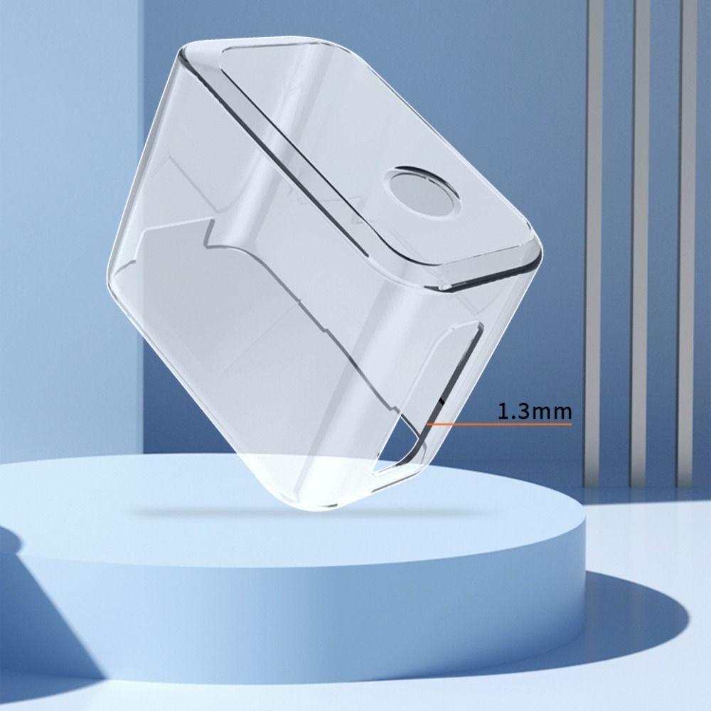 Clear Protective Charger Cover Portable Charger Shell for Anker Prime Charger 160W 3-Port Storage