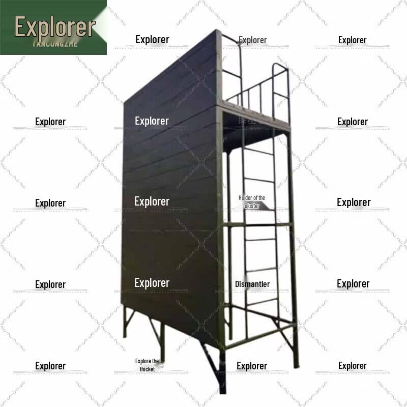 Explorer 4M Wooden Climbing Wall