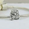 Newest 925 Silver Charm Bracelet Forest Animal Series Jewelry for Women Kangaroo Owl Swan