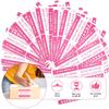2x3 Inch 400PCS Fragile Stickers for Shipping Do Not Crush Bend or Fold, Shipping Mailing Cartons Envelops Adhesive Labels, Fragile Warning Stickers